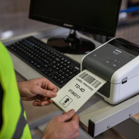 Brother TD4520 direct thermal printer